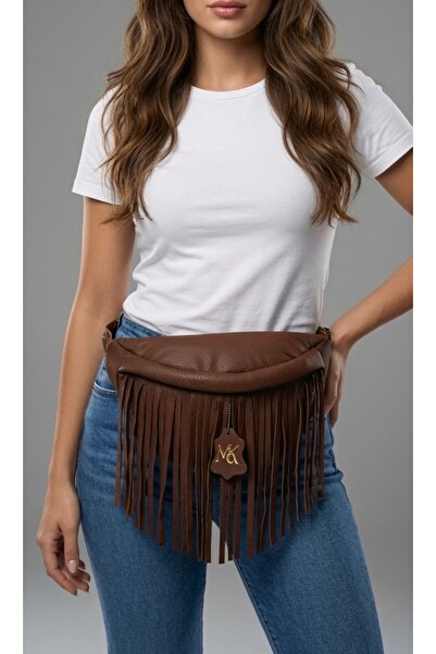 Mocikon Genuine Leather, Detachable Tassel, Pöti Square Printed Suede, Freeba...