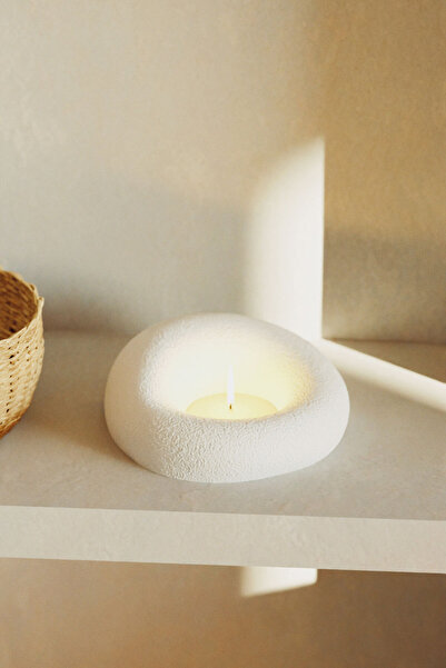 BEIGE Nubo Dokulu Tealight Mumluk