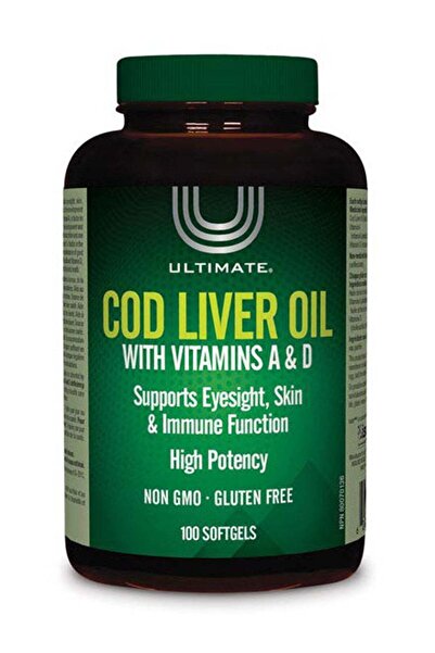 ULTIMATE Cod Liver Oil With Vitamin A And D Tablets 100'S