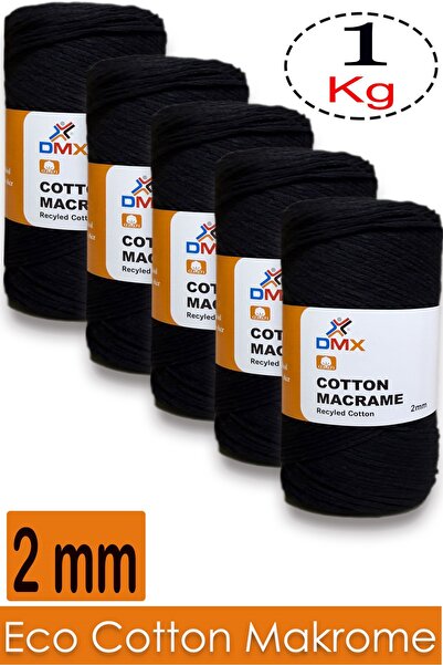 Diva İplik Dmx Bumbac Macrame (5x200 Gr) - Pachet de 5 - Culoare -2111