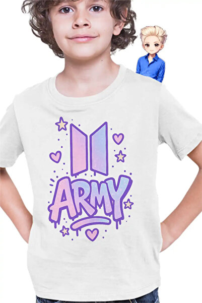 OEM Tricou Copii Baieti BTS Army K-Pop