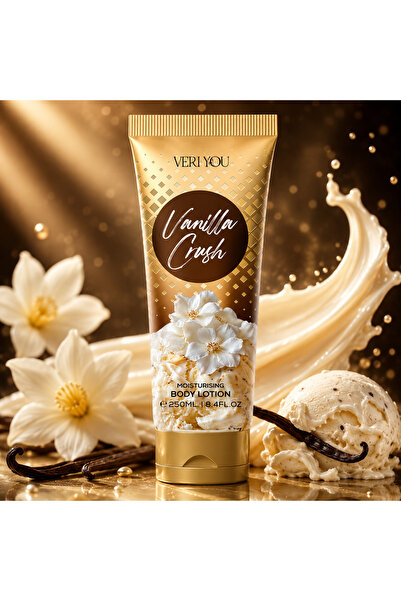 veri you Vanilla Crush Body Lotion 250 ml – Cremă Hidratantă pentru Corp cu P...
