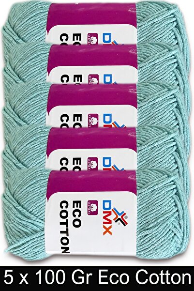 Diva İplik Bumbac Natural Dmx - Fir de Bumbac - 5 x 100 Grame (Pachet de 5) 2119
