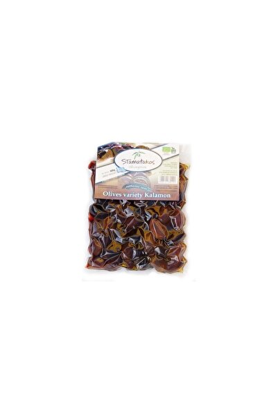 Stamatakos Măsline Kalamata Organice Scurse 500g