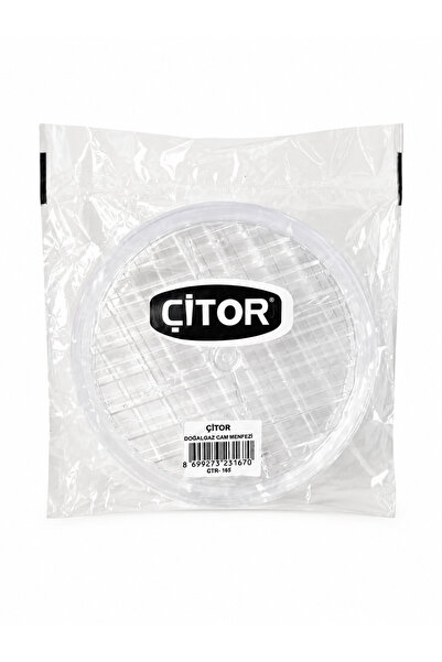 Citor Çitor Transparent Natural Gas Glass Vent - Plastic Vent