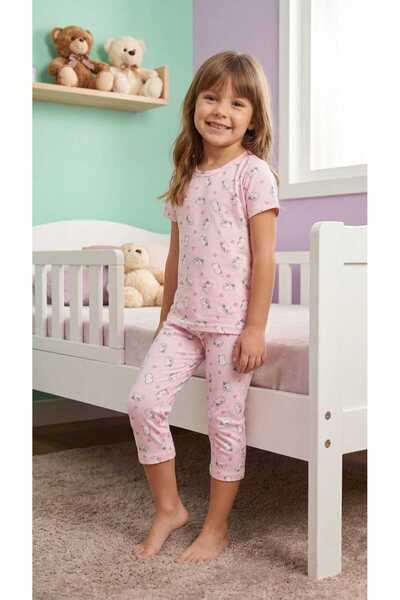 Çamaşır Bahçesi 100% pamučni dečiji kapri set #printedchildrenscapri set #pin...