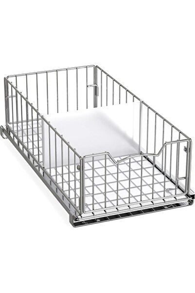 Simple Houseware Pull-Out Cabinet Sliding Basket