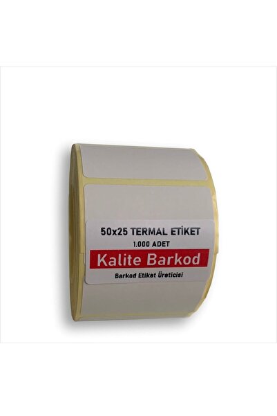Generic Barkod 50 x 25 Thermal Label| Roll Barcode Label
