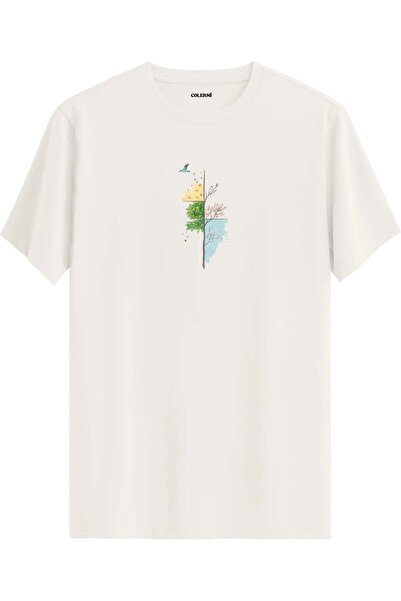 Colermi Four Seasons Tree Printed T-Shirt