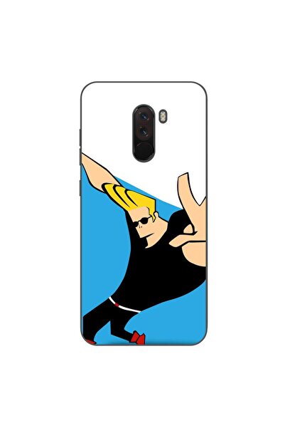 OEM Калъф, съвместим с Xiaomi Pocophone F1, силиконов гел TPU модел Джони Браво