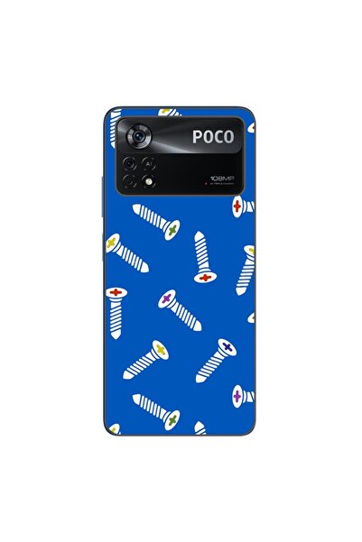 OEM Husa compatibila cu Xiaomi Poco X4 Pro Silicon Gel Tpu Model Screws Pattern
