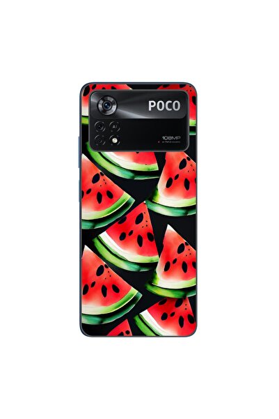 OEM Husa compatibila cu Xiaomi Poco X4 Pro Silicon Gel Tpu Model Watermelon S...