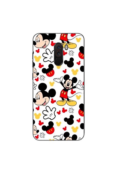 OEM Husa compatibila cu Xiaomi Pocophone F1 Silicon Gel Tpu Model Mickey Cool...