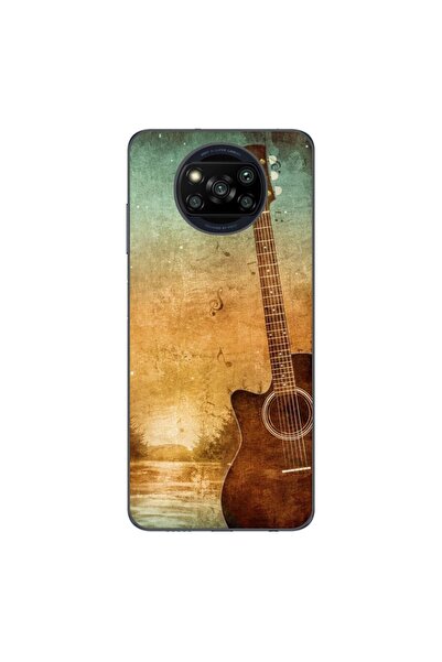 OEM Husa compatibila cu Xiaomi Poco X3 Pro Silicon Gel Tpu Model Chitara Vintage
