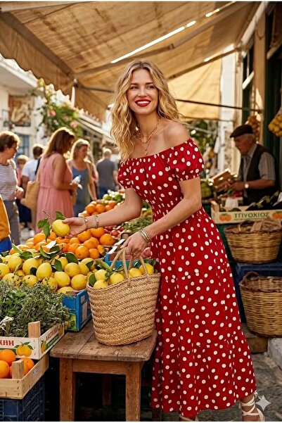 tülaybutik kadın yazlık tiril tiril uzun full esnek elbise