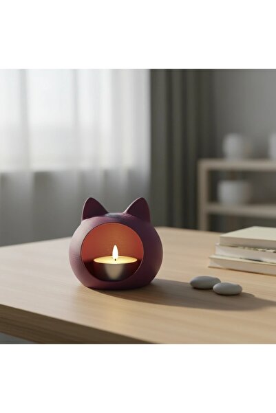 OEM Mini Lampă de veghe LED decorativă, model felină, pentru ambianță relaxantă
