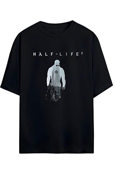Grafftee Clothing Half Life Gordon Freeman Written Printed Cotton Relaxed Fit...
