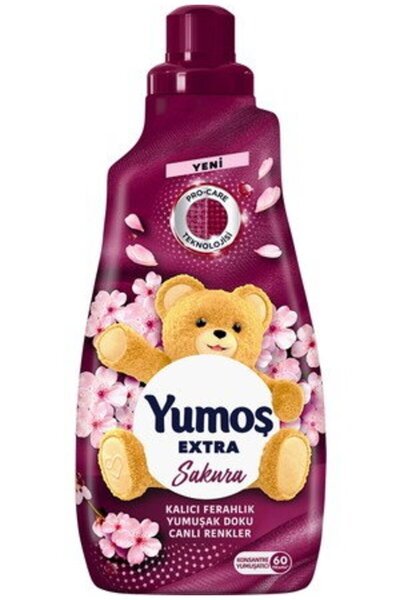 OEM Concentrated fabric softener Yumos Extra Sakura 60 washes 1440 ml