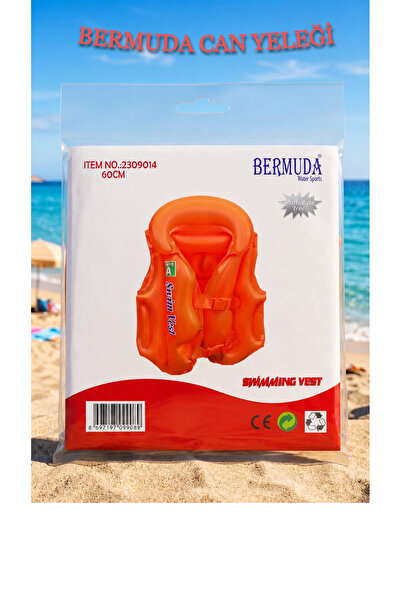 Alıç Inflatable Children's Life Vest 60 cm Adjustable Buckle Swimming Aid for...