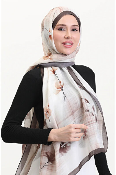 sefamerve شال كهربير 70242-03 بيج بني حار