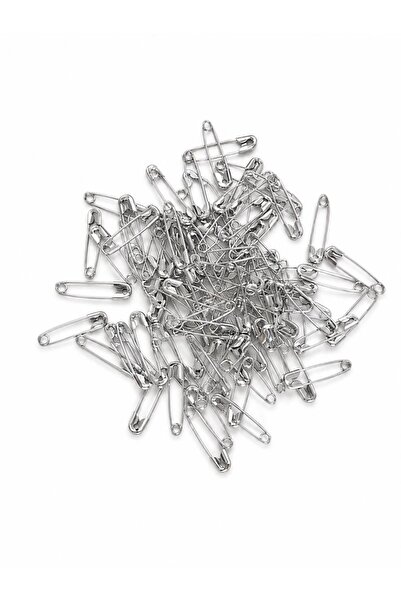 WORDAKS Mini Çengelli Iğne (2 Cm 1 Paket 100 Adet ) Gümüş