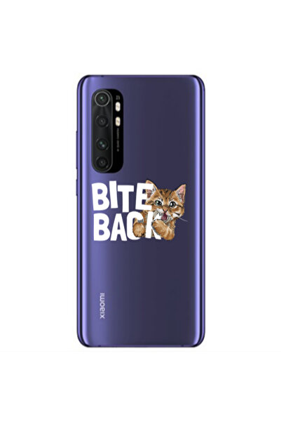 Other Xiaomi Mi Note 10 Lite bitte back cat Transparent Silicone TPU Θήκη