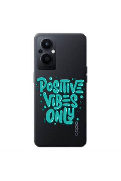 Other Oppo Reno 7 Lite Positive Vibes Only Transparent Silicone TPU Θήκη