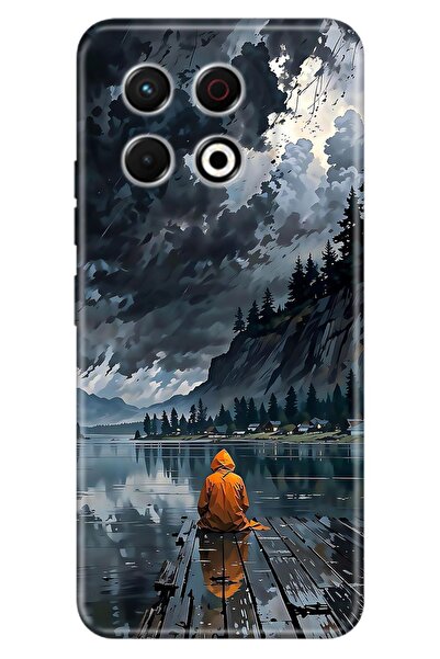 TECNO Spark 30 Pro Kılıf Ben ve Ben Temalı Desenli Darbe Emici Silikon