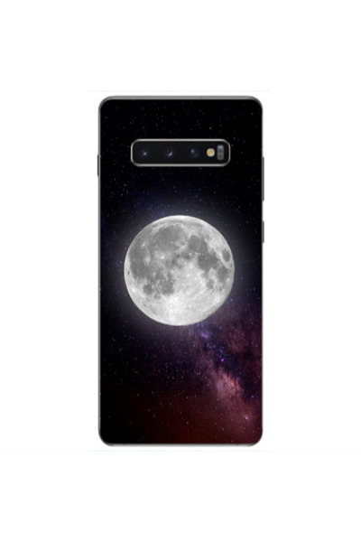 Other Samsung S10 Plus Moon and stars Transparent Silicone TPU Θήκη