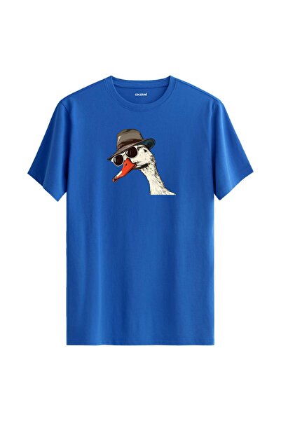 Colermi Hat and Sunglasses Swan Design T-Shirt