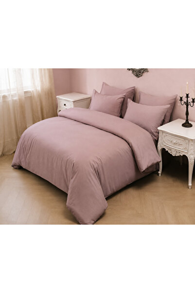 MEİSO MĚISO Premium 4-Piece Duvet Cover Set Top Bottom Set in 100% Satin Cott...