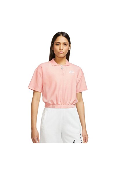 Nike Tricou polo sport de damă Air Pique cu mânecă scurtă M