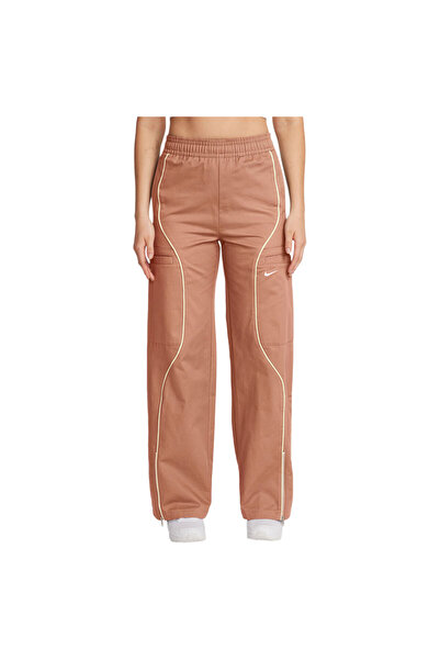 Nike Womens Sportswear Street High-Waisted Woven Pants S
