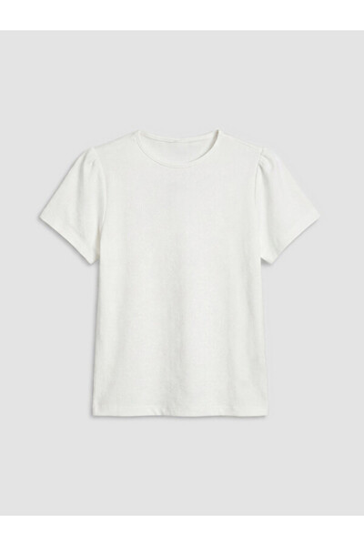 LC Waikiki Zero Roba Collar Girl's T-Shirt for Style Seekers from Uzg Store