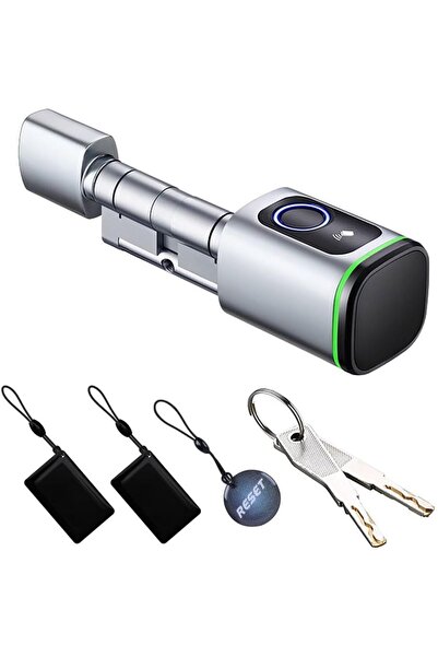SMART LOCK Fingerprint Electronic Door Lock DIY B-end adjustable Cylinder Cor...