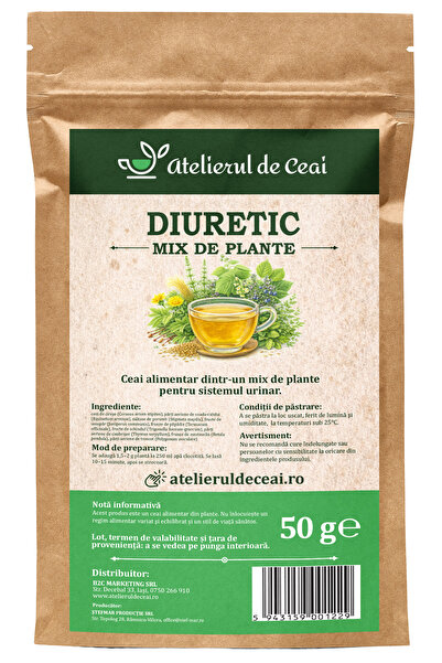 atelierul de ceai Ceai - mix de plante pentru sistemul urinar