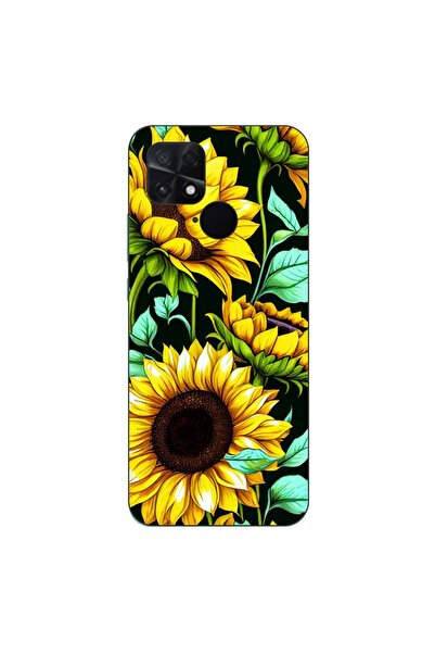 OEM Case compatible with Xiaomi Poco C40 Silicone Gel Tpu Sunflower Pattern AI