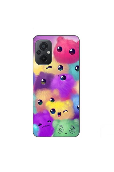 OEM Husa compatibila cu Xiaomi Poco M5 Silicon Gel Tpu Model Pufosi Colorati