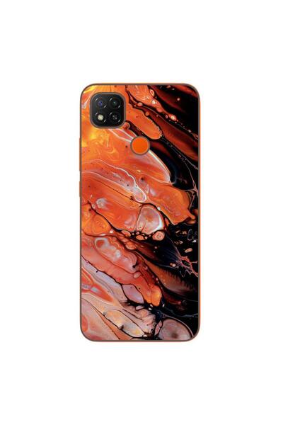 OEM Husa compatibila cu Xiaomi Redmi 9C, 9C NFC Silicon Gel Tpu Model Abstrac...