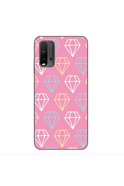 OEM Калъф, съвместим с Xiaomi Redmi 9T, силиконов гел TPU модел с диамантен д...