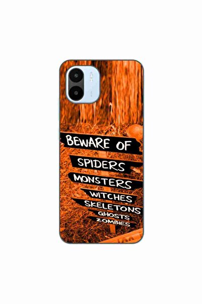 OEM Case compatible with Xiaomi Redmi A1 Silicone Gel Tpu Pattern Halloween B...