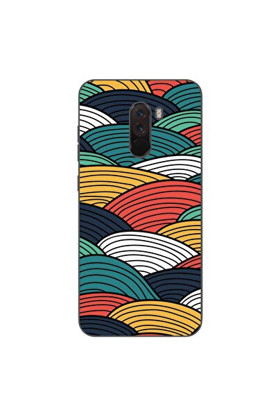 OEM Case compatible with Xiaomi Pocophone F1 Silicon Gel Tpu Pattern Abstract...