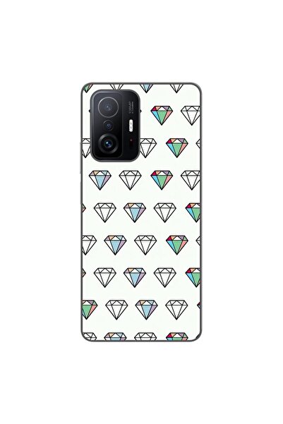 OEM Case compatible with Xiaomi Mi 11T, Mi 11T Pro Silicone Gel Tpu Model Dia...