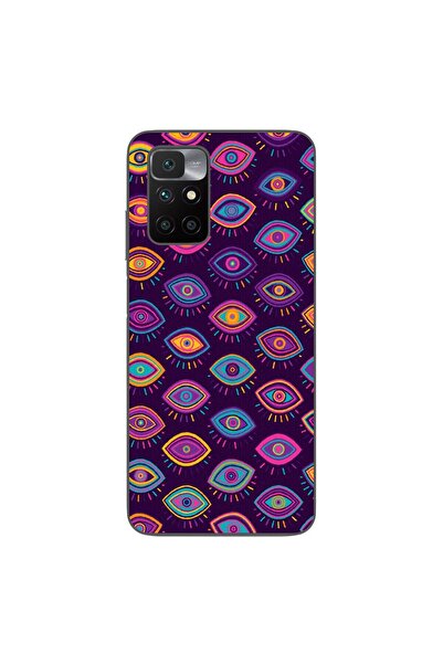OEM Case compatible with Xiaomi Redmi 10 Silicone Gel Tpu Pattern Tribal Eyes