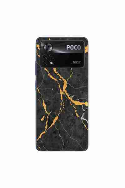 OEM Case compatible with Xiaomi Poco X4 Pro Silicone Gel Tpu Model Noir Gold ...
