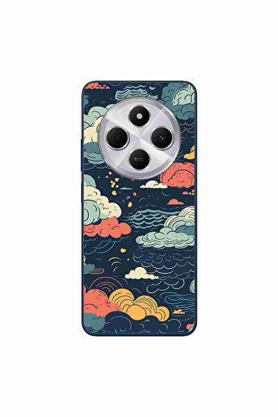 OEM Case compatible with Xiaomi Redmi 14C Silicon Gel Tpu Model Mystic Night Sky