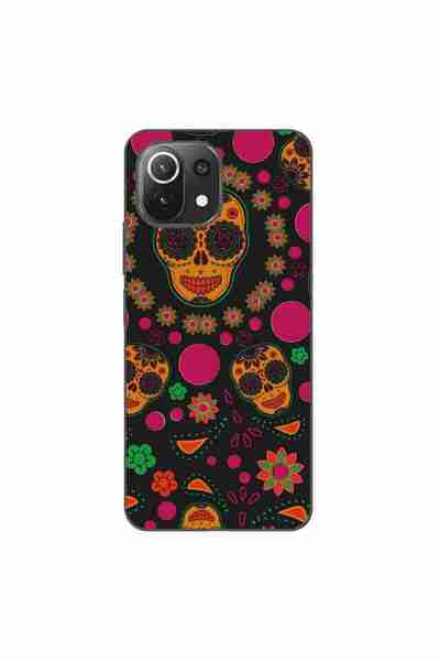 OEM Case compatible with Xiaomi Mi 11 Lite, Mi 11 Lite 5G Silicone Pattern Ha...