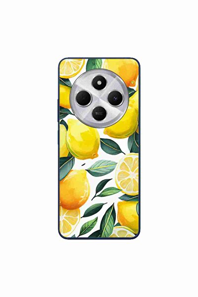 OEM Case compatible with Xiaomi Redmi 14C Silicone Gel Tpu Model Lemons Pattern