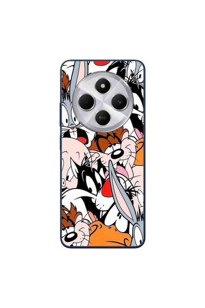 OEM Case compatible with Xiaomi Redmi 14C Silicon Gel Tpu Looney Tunes Pattern