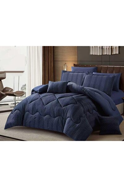 Barigo Nefren 8 Piece Bedspread with Luxurious Jaccard Material Microfiber Soft